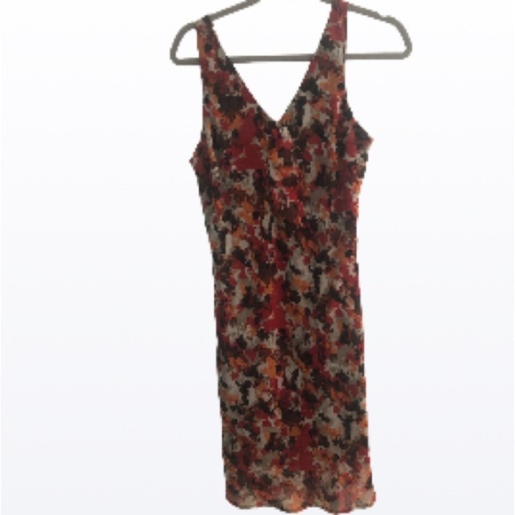 Jessica Midi Floral Deep V Neck Sleeveless Slip on Dress Size 8 - Picture 3 of 13